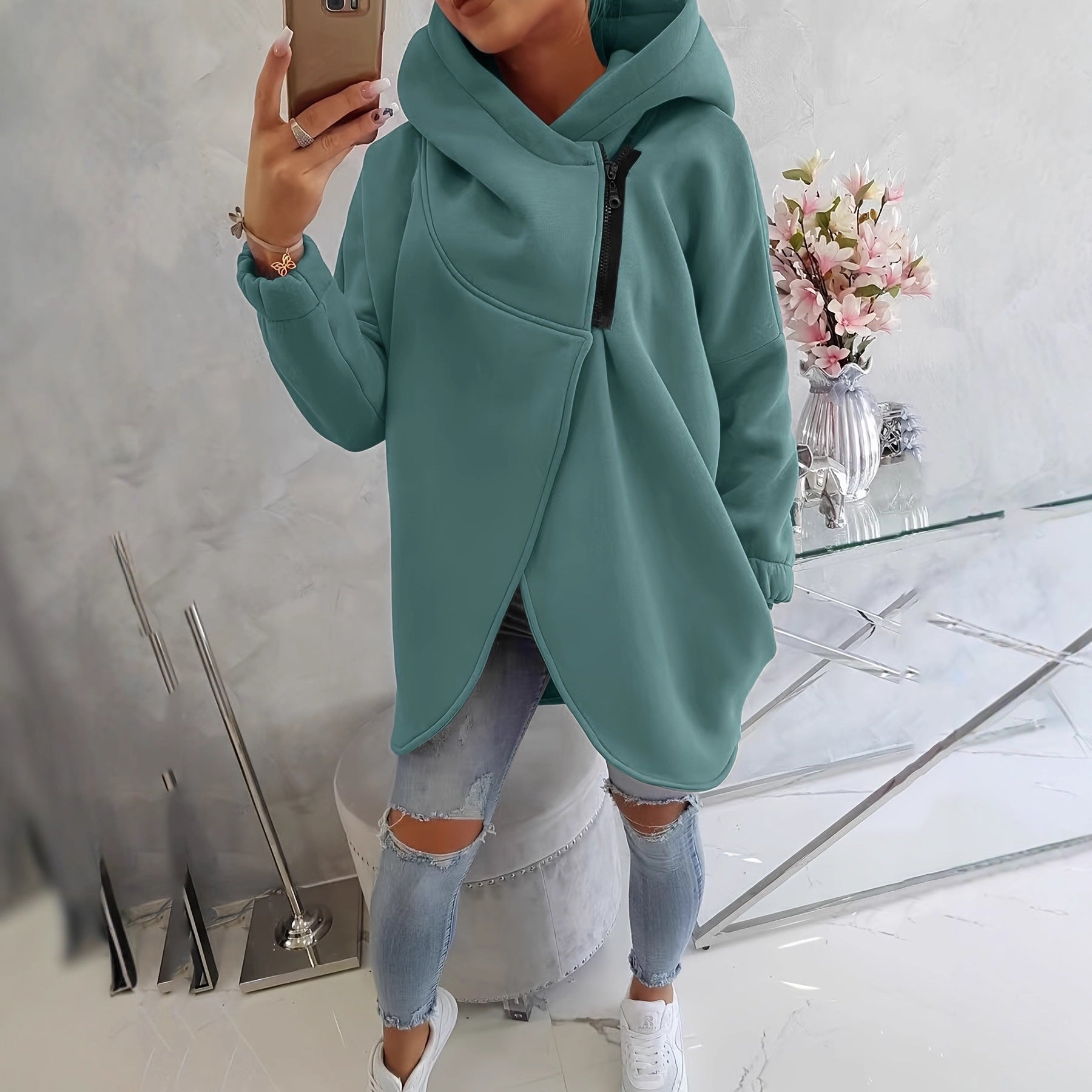 Bluza Aurora Zip – lekka, miękka i idealna na co dzień