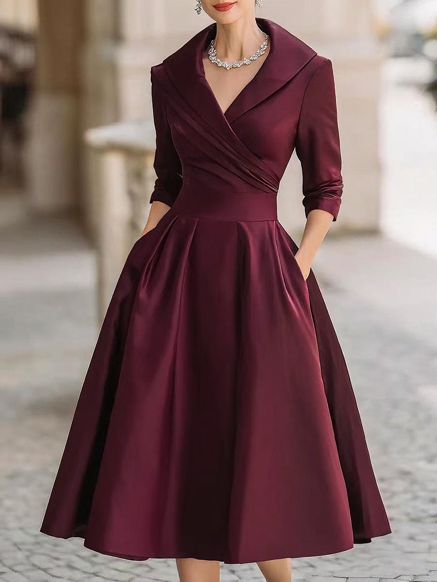 Elisandra™ | Elegancka Sukienka Midi