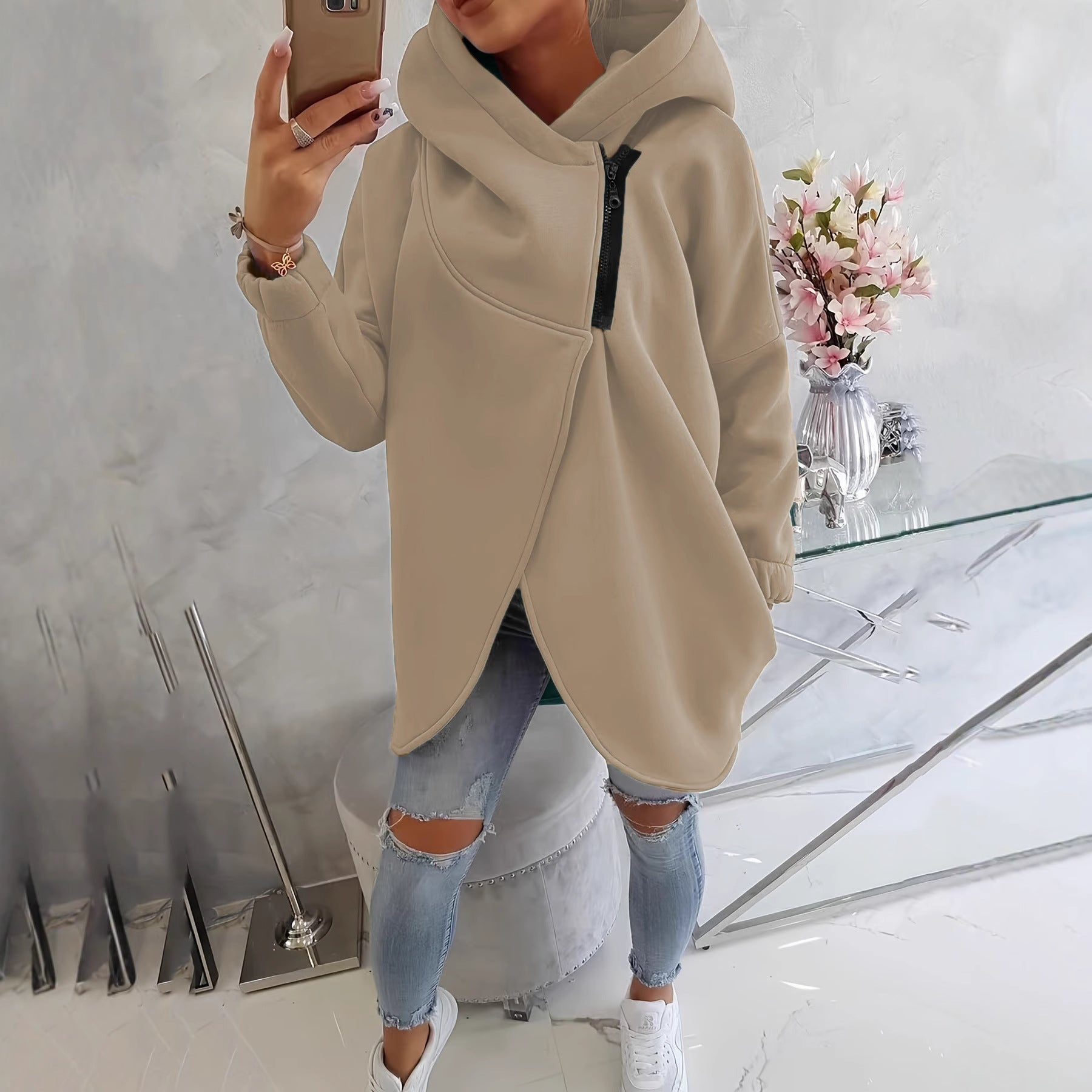 Bluza Aurora Zip – lekka, miękka i idealna na co dzień