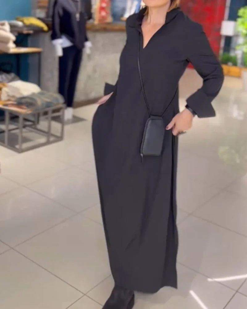 Lorena – Elegancka Sukienka Jesienna