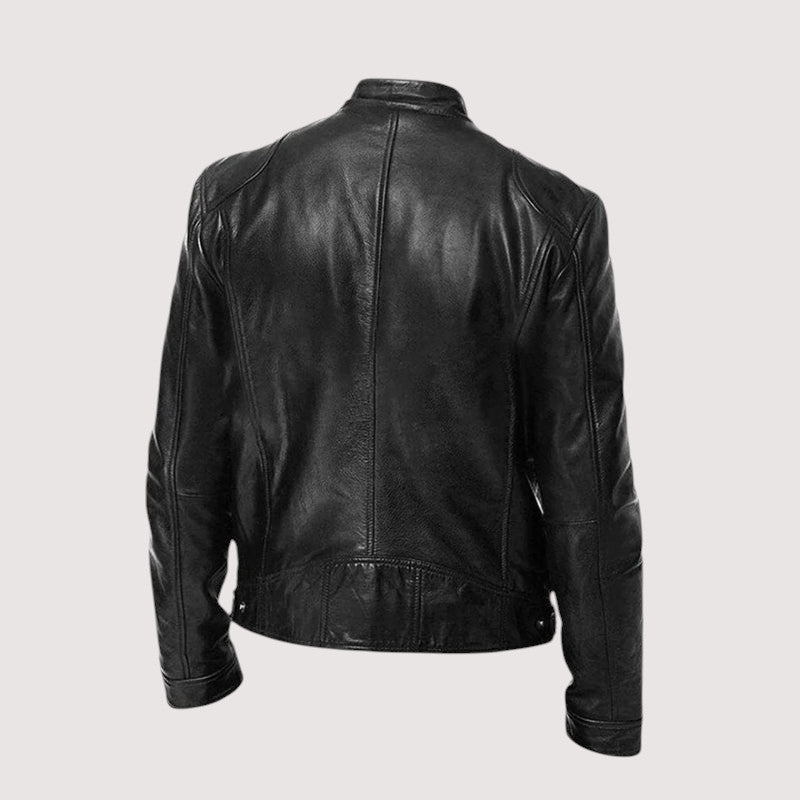 Lorenzo™ | Elegancka Męska Kurtka Skórzana