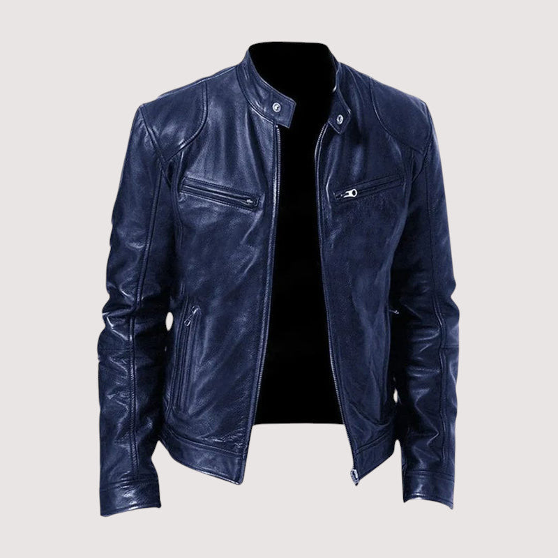Lorenzo™ | Elegancka Męska Kurtka Skórzana