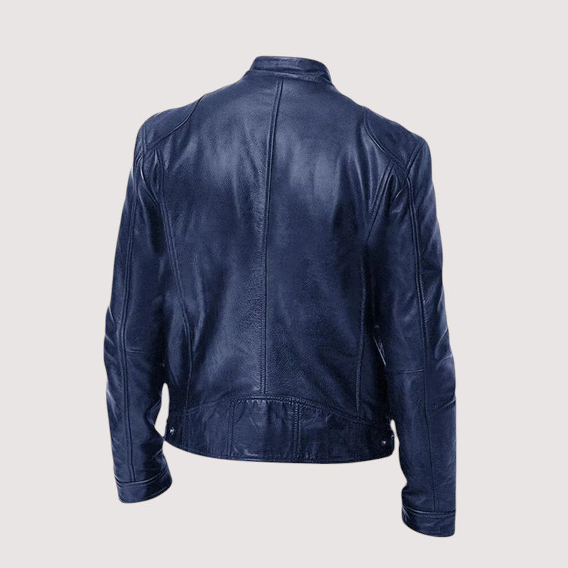 Lorenzo™ | Elegancka Męska Kurtka Skórzana