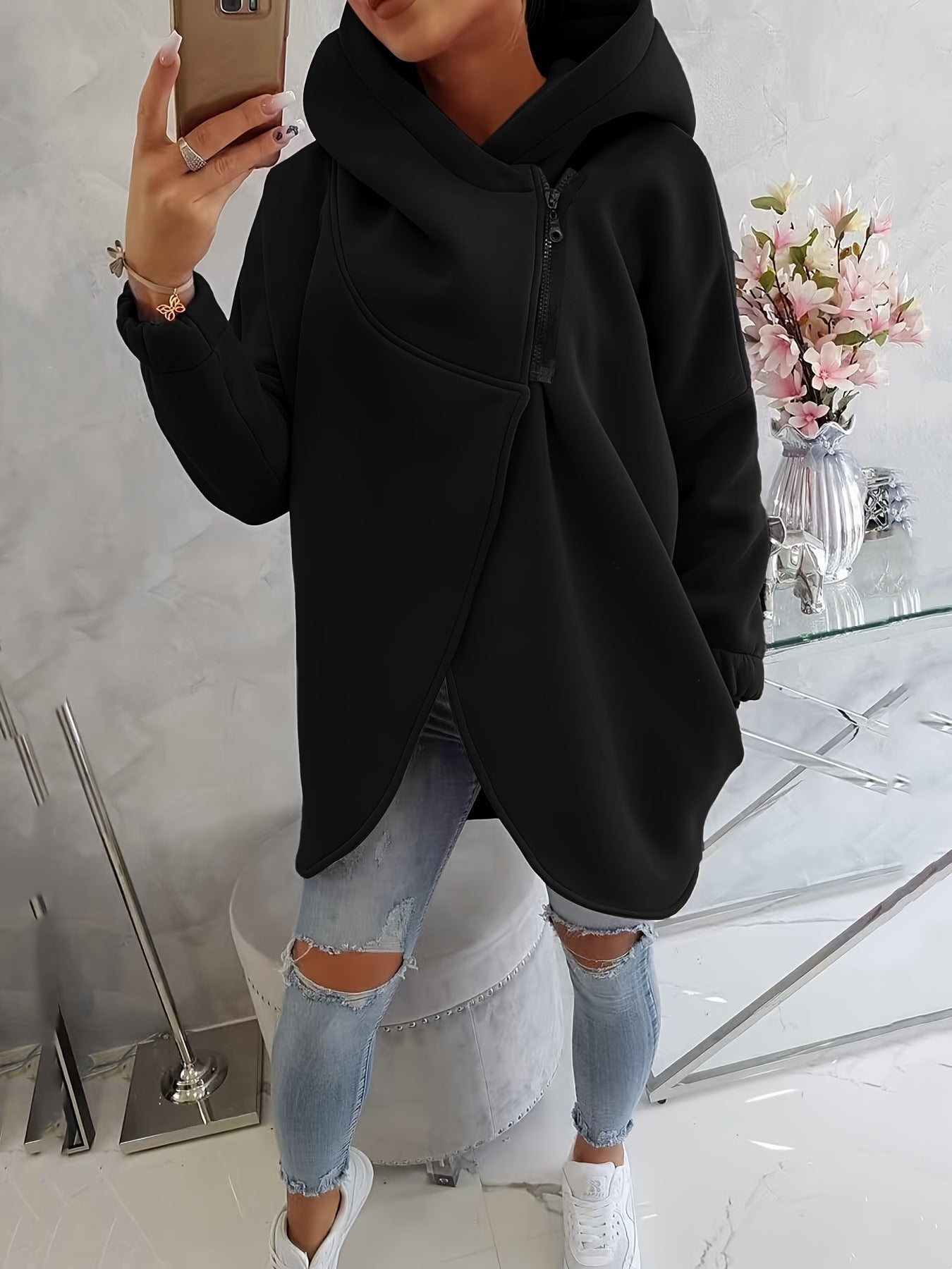 Bluza Aurora Zip – lekka, miękka i idealna na co dzień