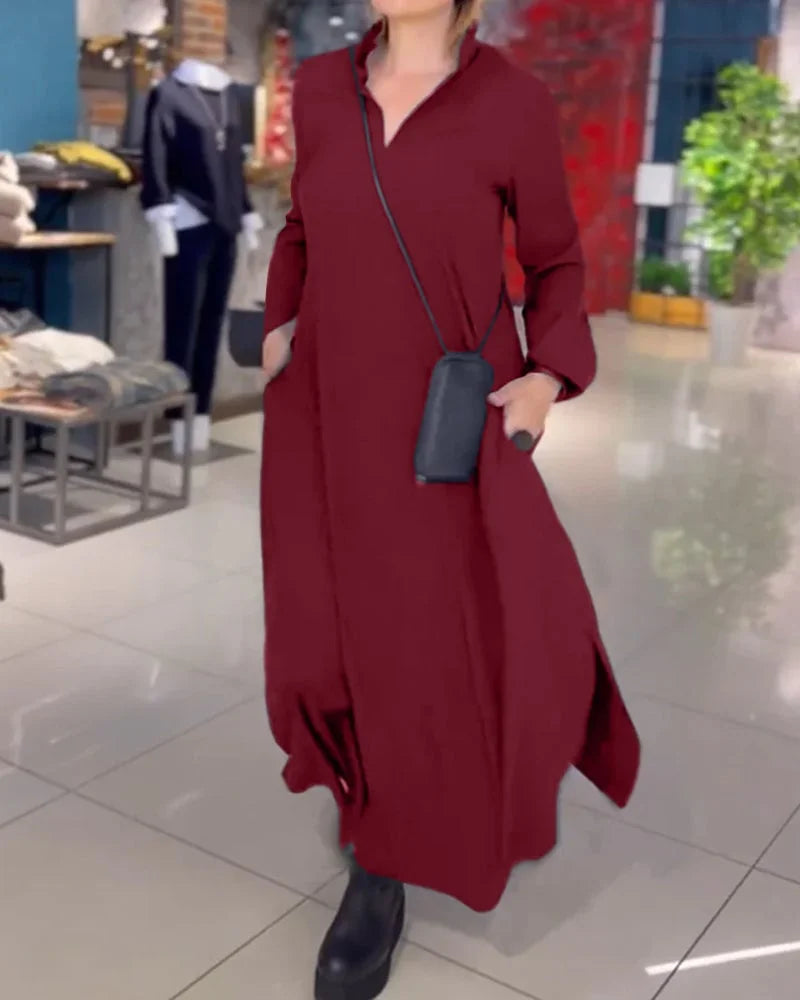 Lorena – Elegancka Sukienka Jesienna
