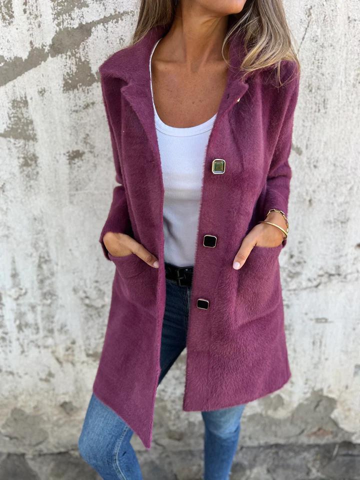 Mirella™ | Klasyczny Płaszcz Jesienno-Zimowy