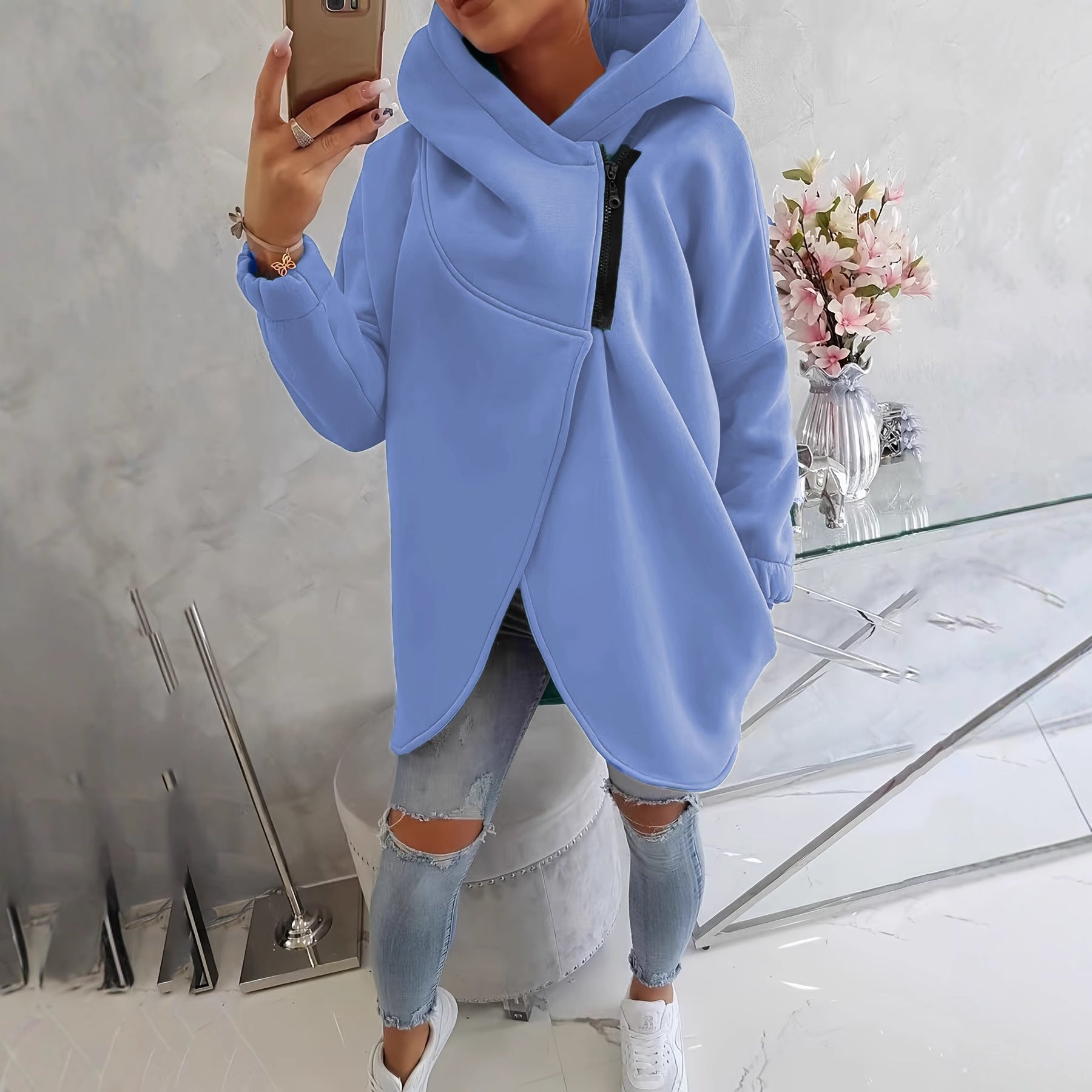 Bluza Aurora Zip – lekka, miękka i idealna na co dzień