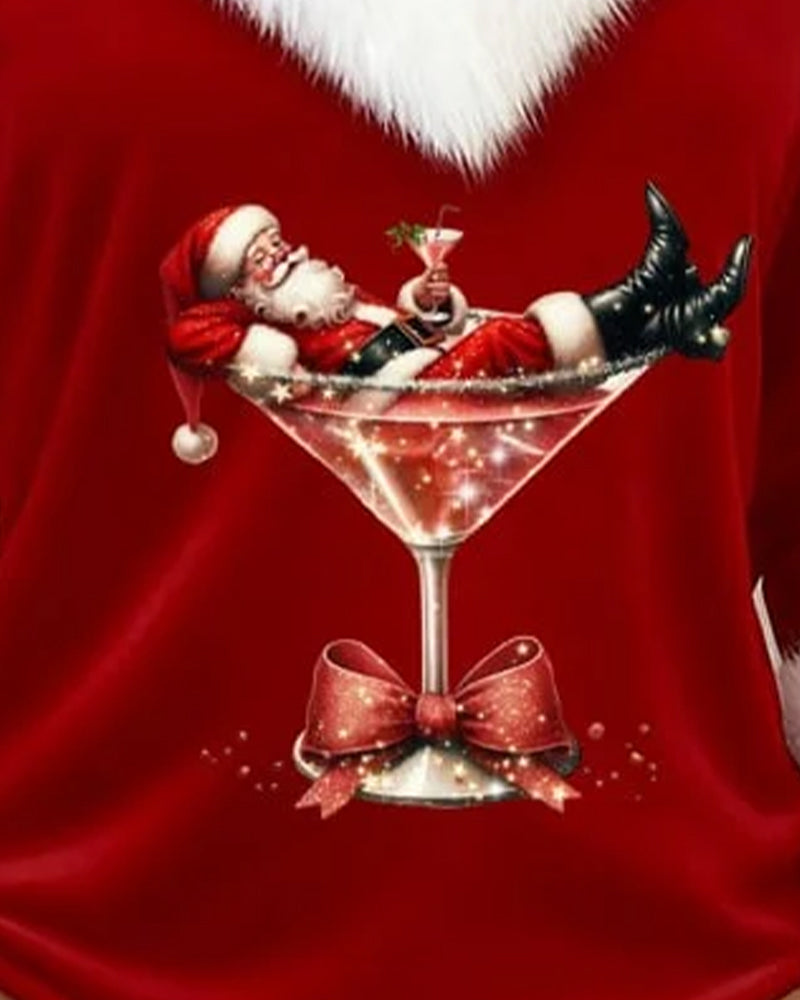 🎅✨ Świąteczna Bluzka FurGlam™ 2025 – elegancja, ciepło i odrobina świątecznego uroku!