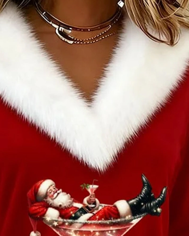 🎅✨ Świąteczna Bluzka FurGlam™ 2025 – elegancja, ciepło i odrobina świątecznego uroku!